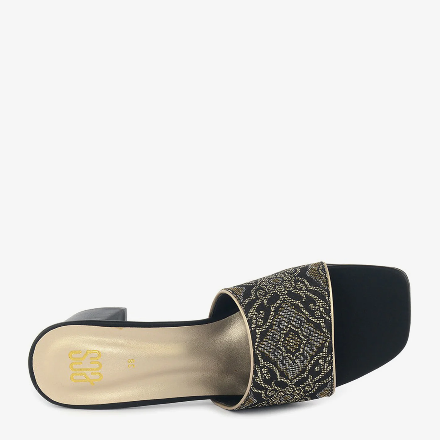 Broad Square Toe Slippers - Image 3