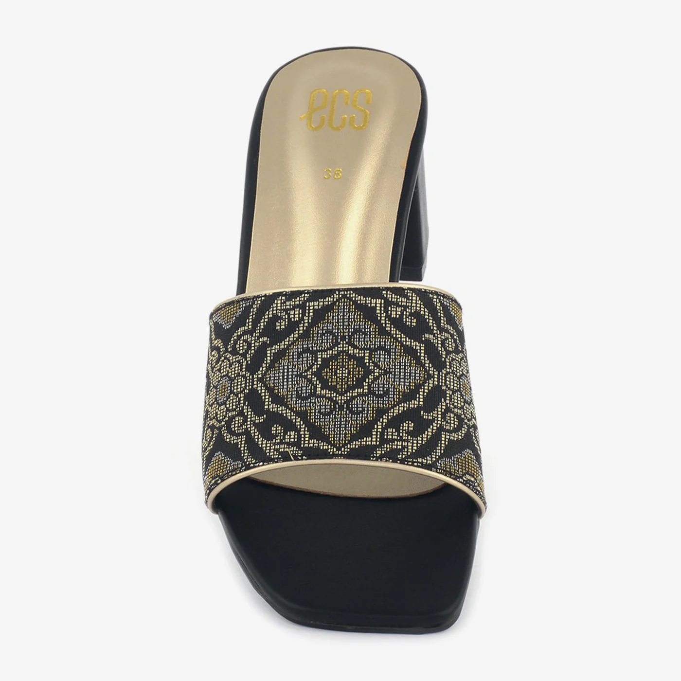 Broad Square Toe Slippers - Image 4