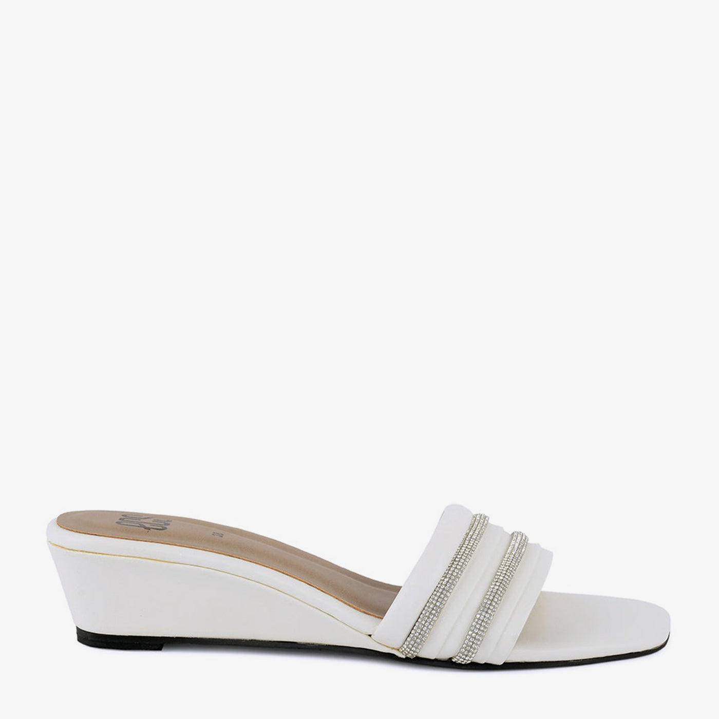 Sparkle Wedge Slippers - Image 2