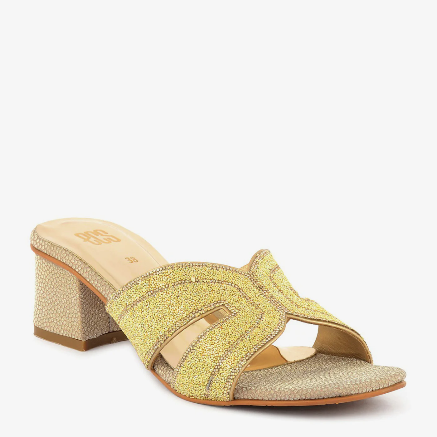 Embellished Cutout Slipper