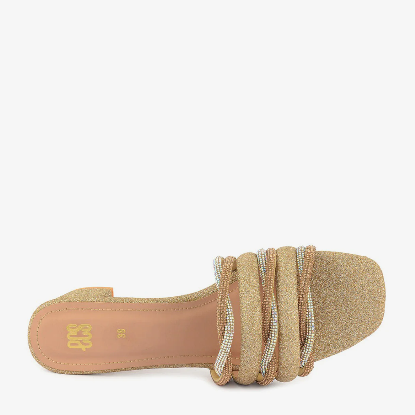 Glitter Nagina Block Heels - Image 3