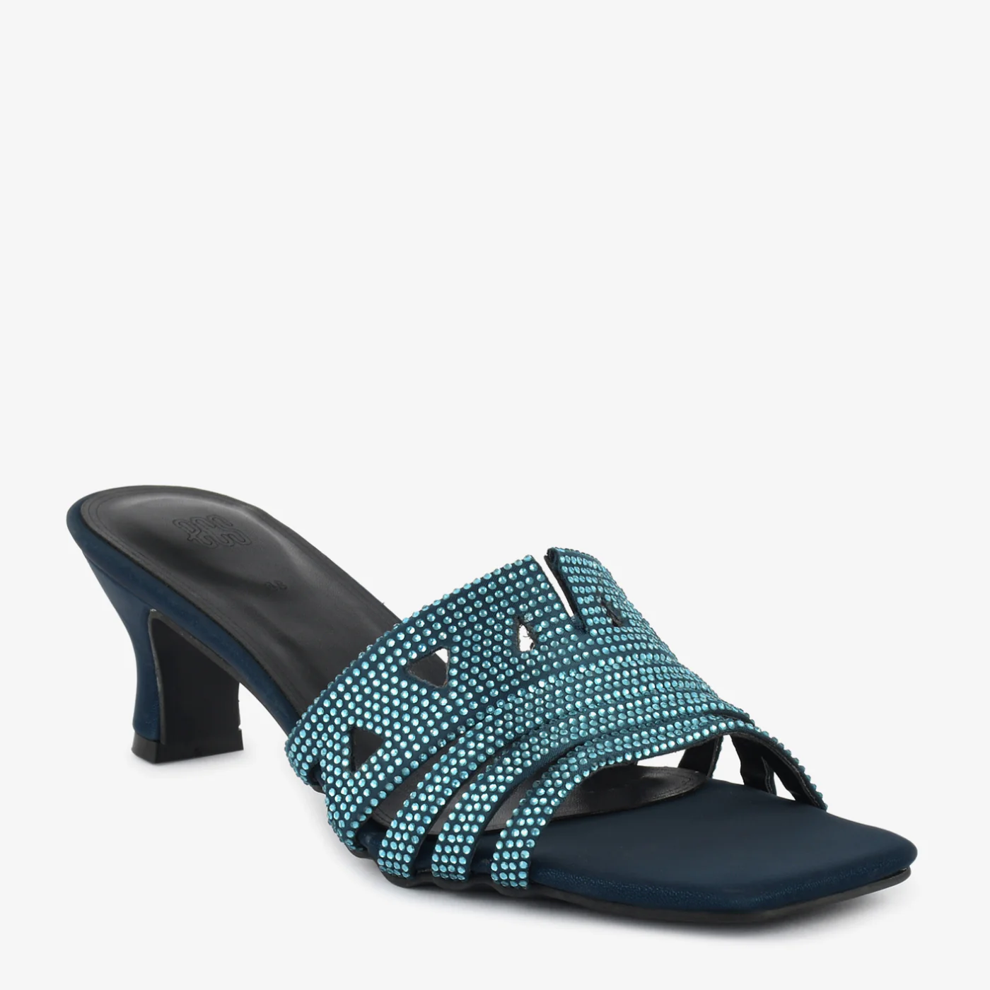 Crystal Strap Heels