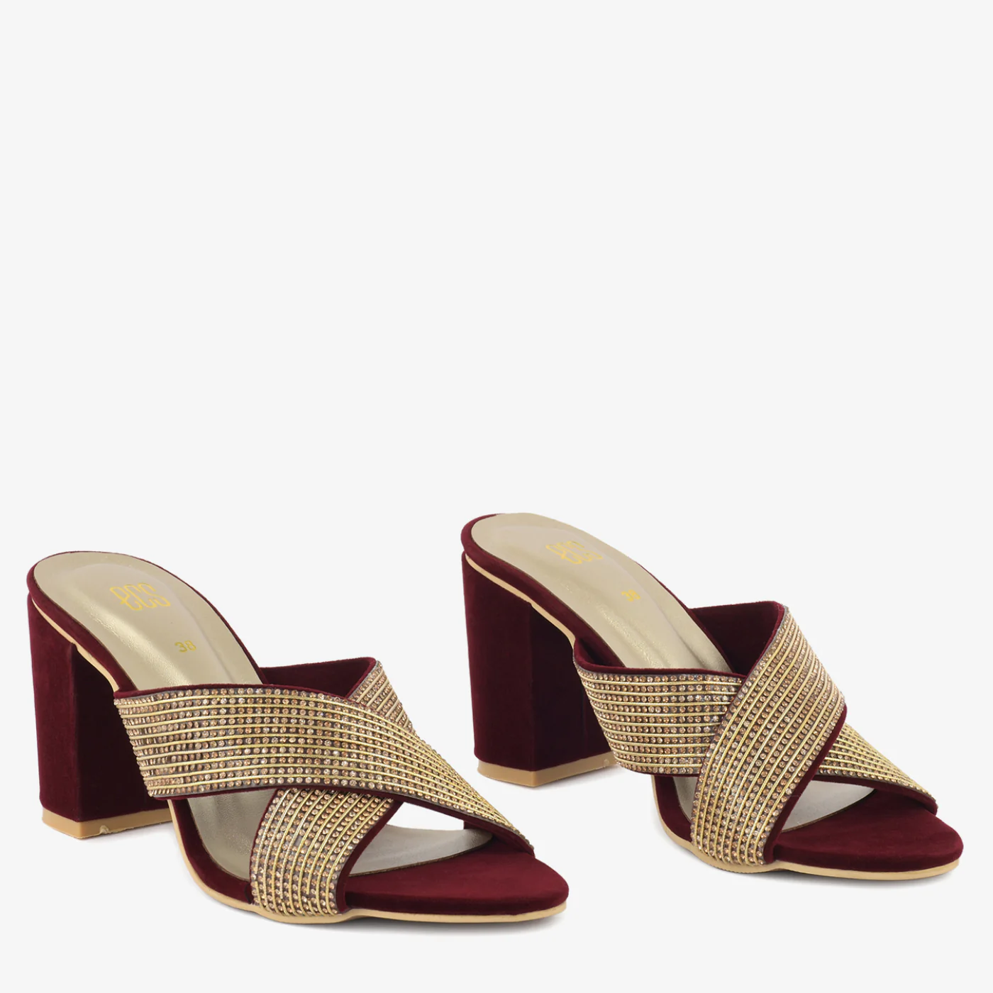 Embellished Block Heel - Image 2