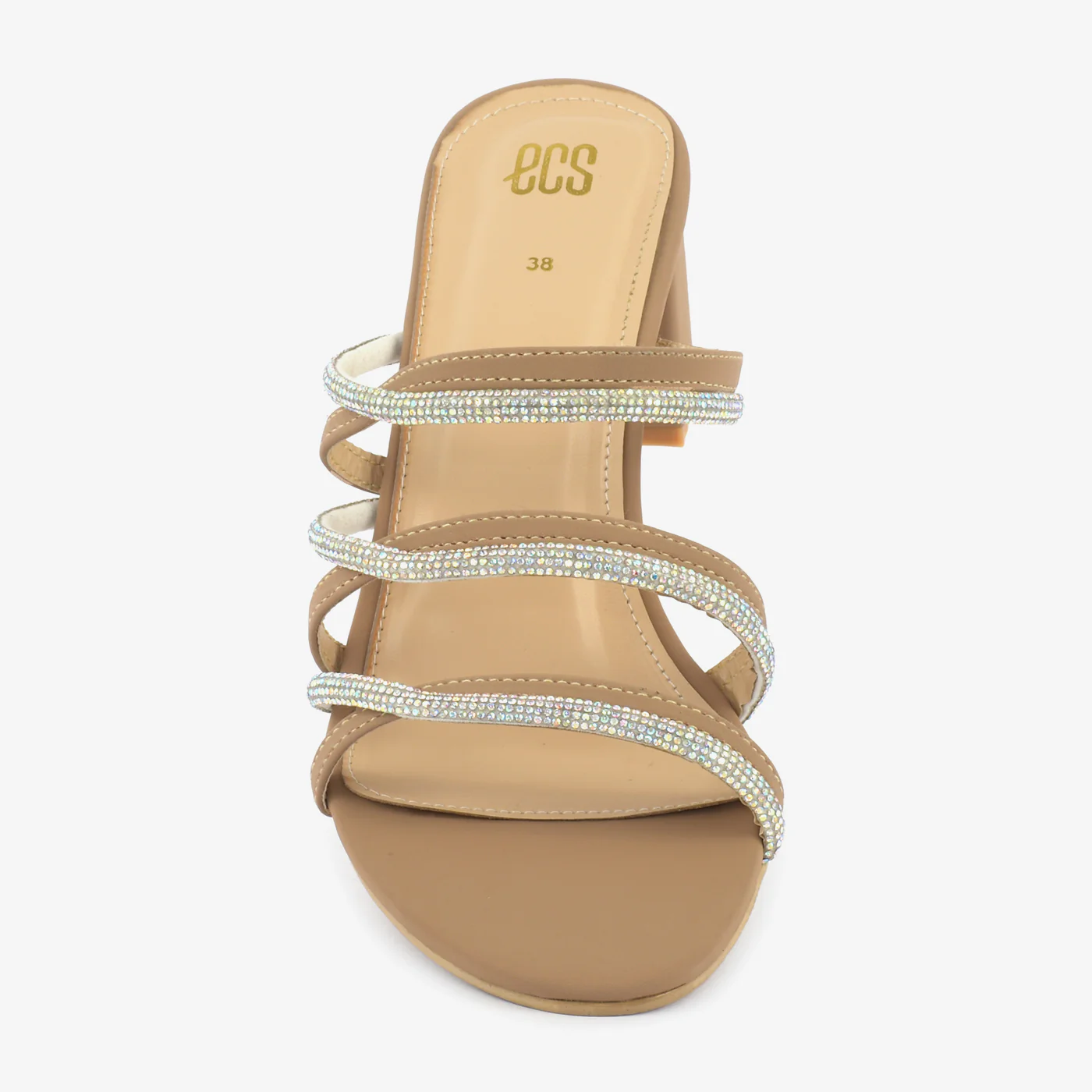 Taupe Sparkle Slipper - Image 5