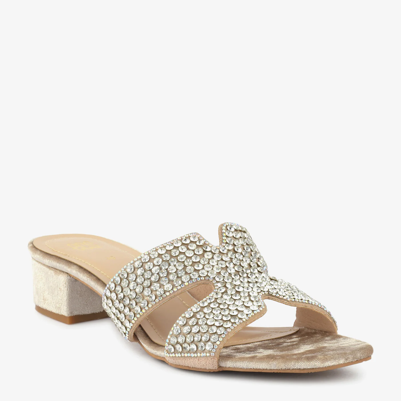 Diamond Dream Embellished Heel Slippers - Image 6