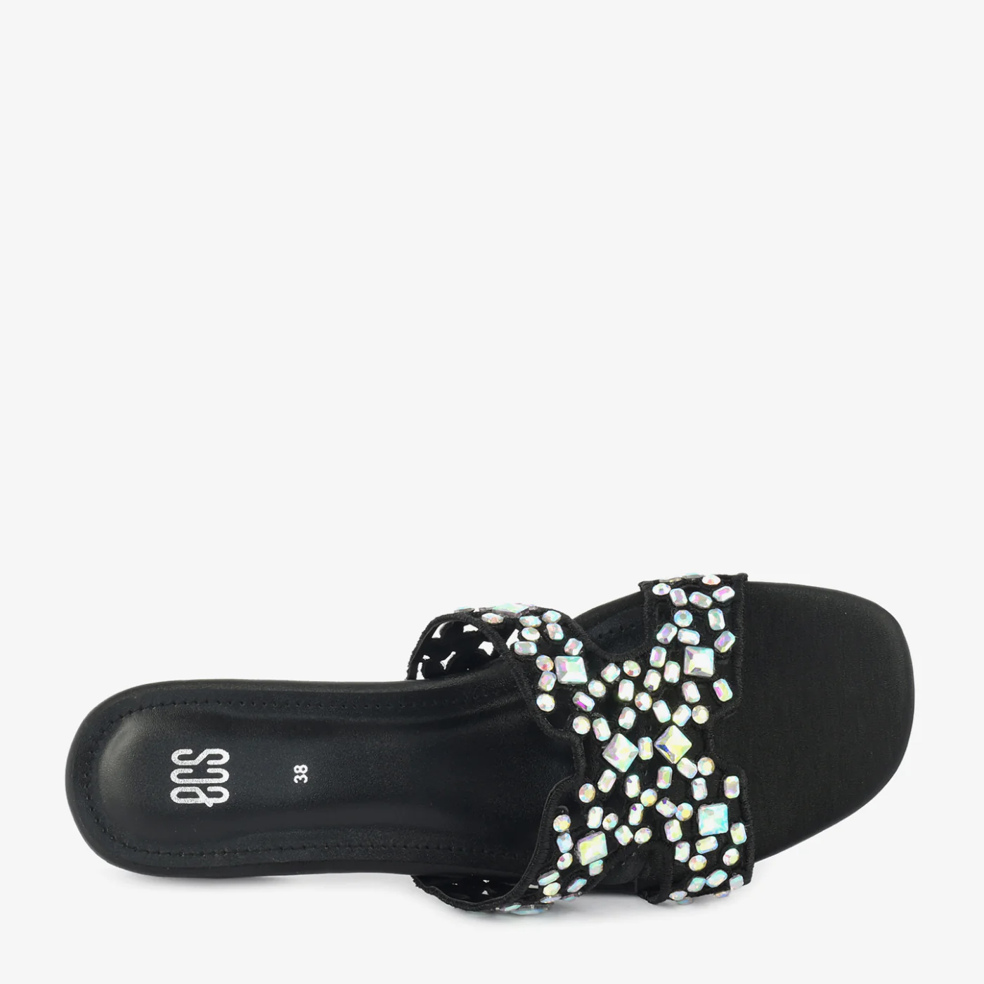 Diamond Dust Heel Slippers - Image 4