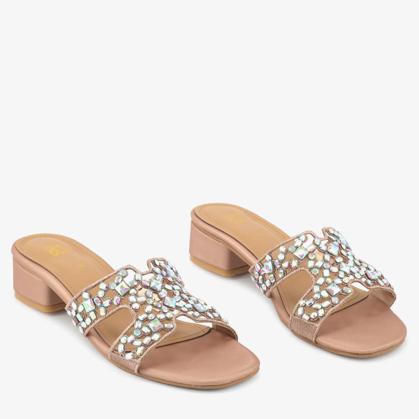 Diamond Dust Heel Slippers - Image 7