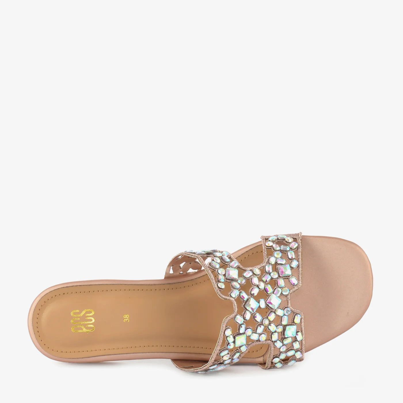 Diamond Dust Heel Slippers - Image 9