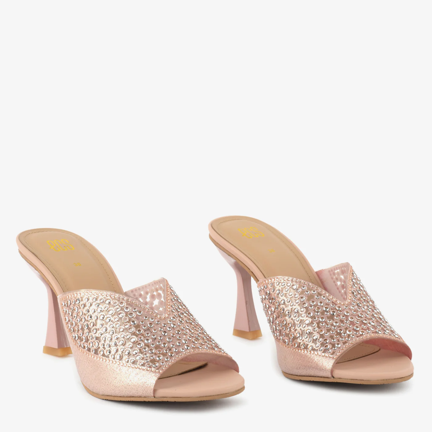 Rose Dawn Stiletto Slippers - Image 2