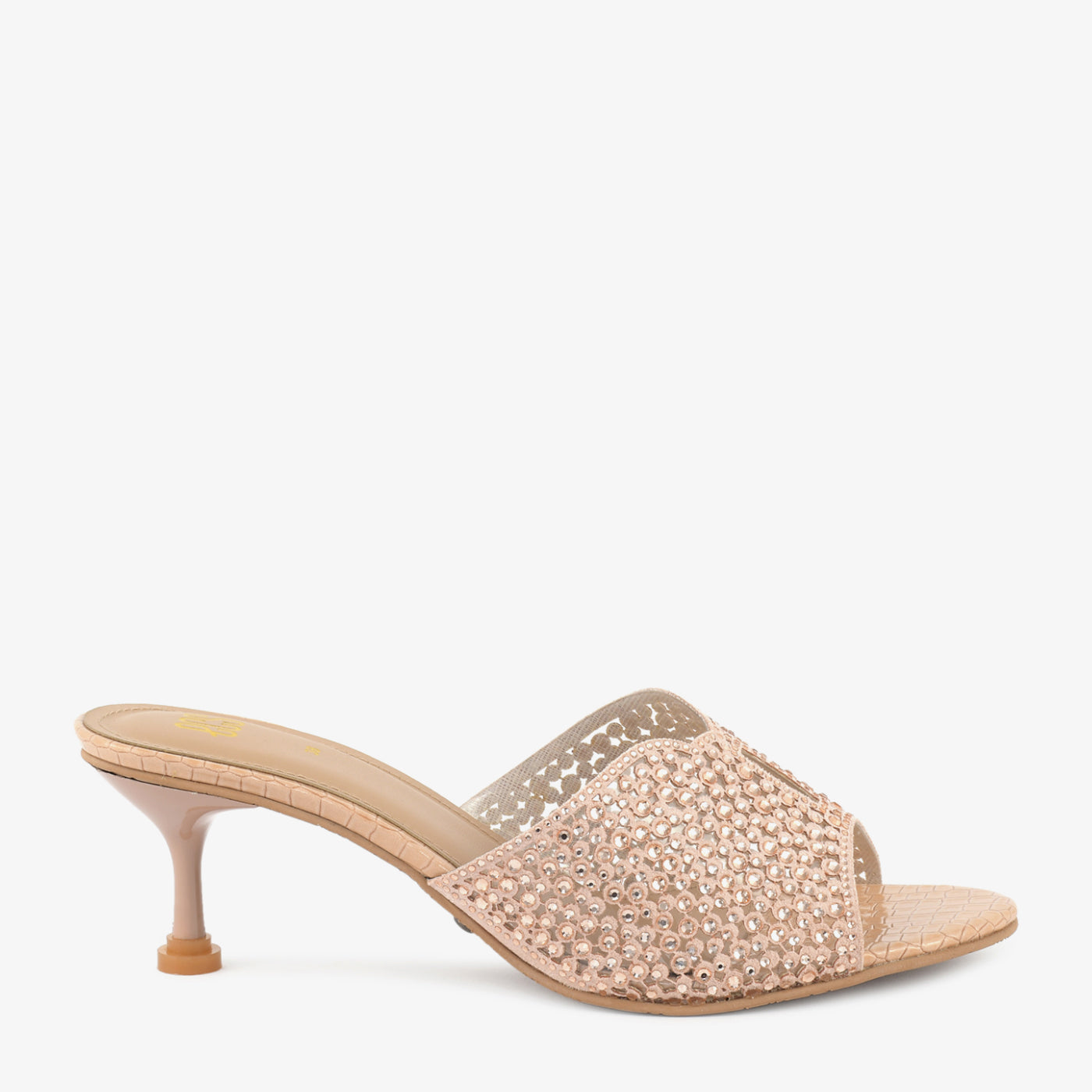 Rhinestone Raffia slipper - Image 8