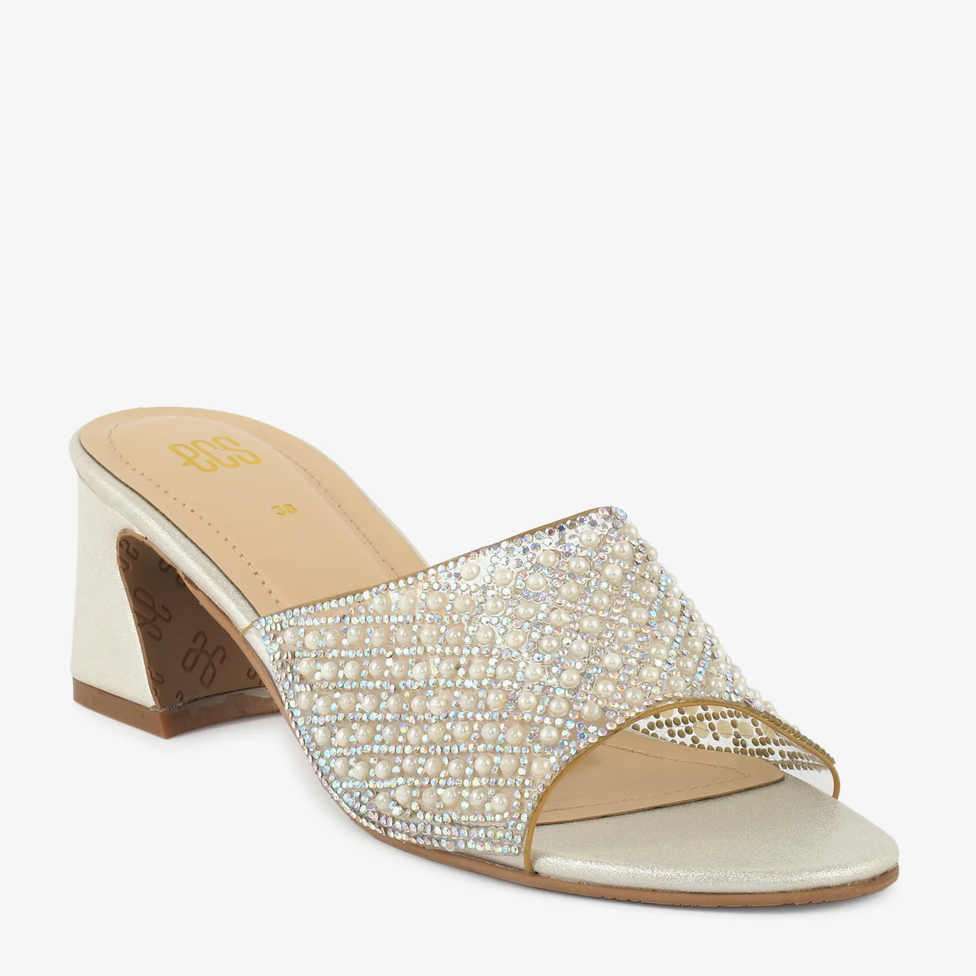 Pearl Shimmer Slippers