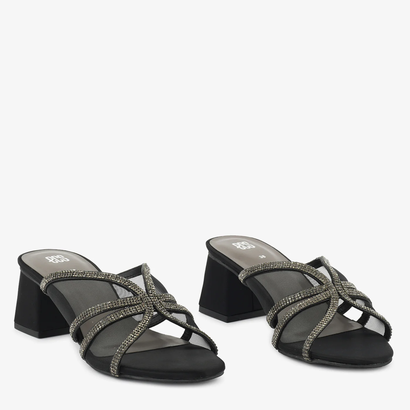 Mesh Crystal Slipper - Image 2