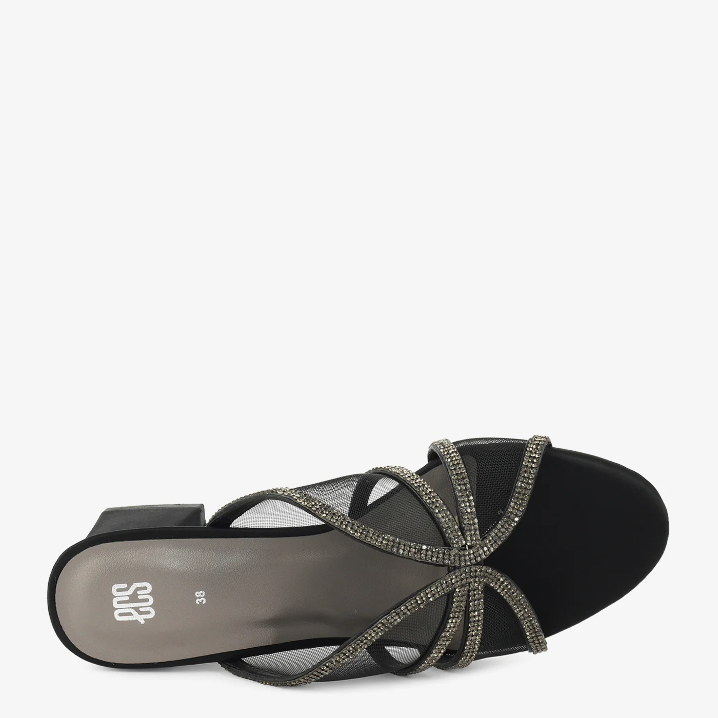 Mesh Crystal Slipper - Image 4