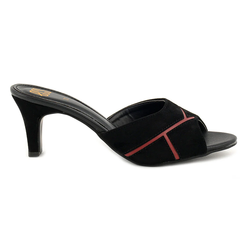 Multi Colour Suede Women Slippers - Image 2