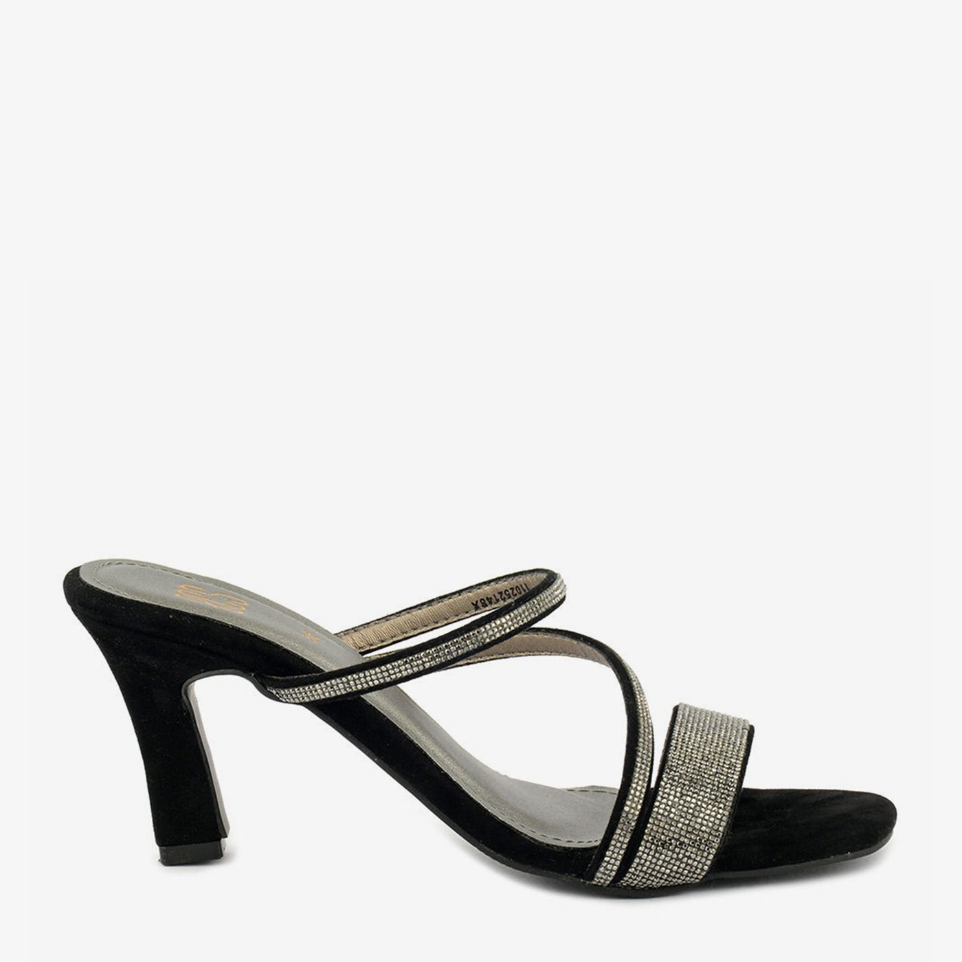 Scarlet Sparkle Strap Heel - Image 2