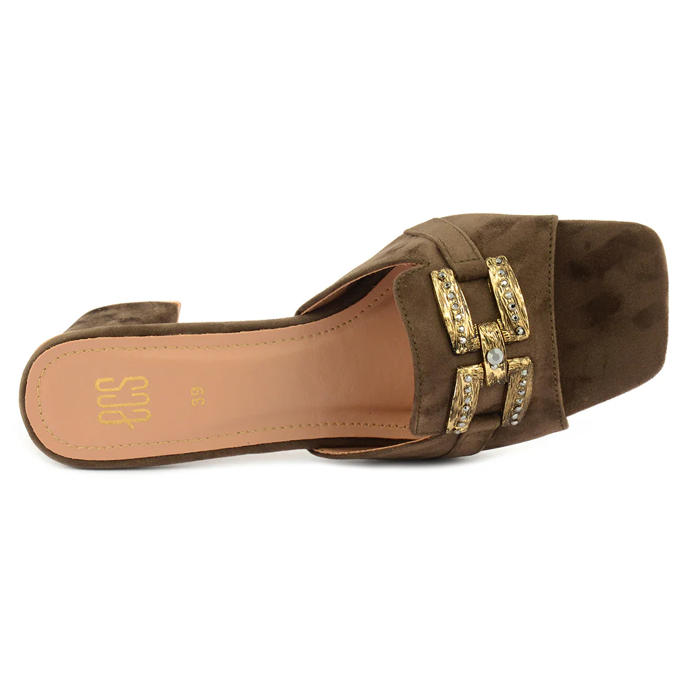 Block Heel Slipper - Image 3