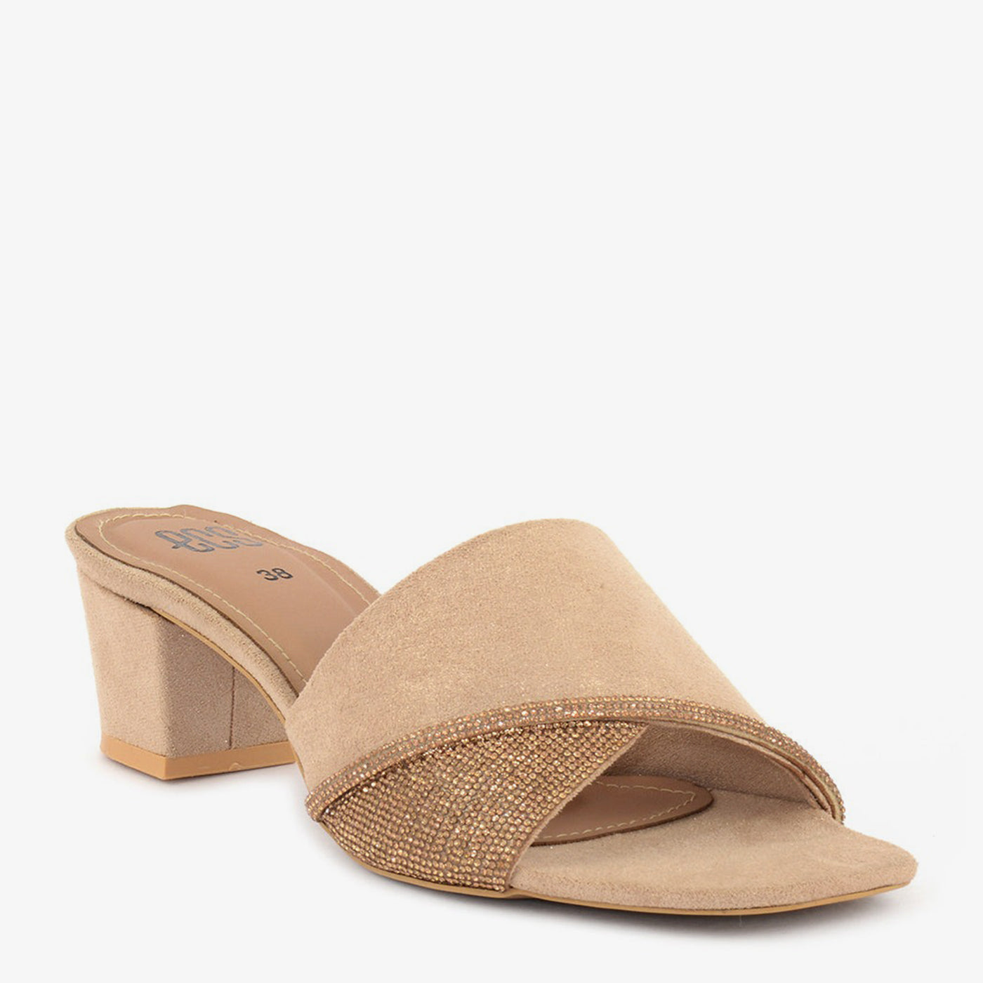 Velvety Block Heels