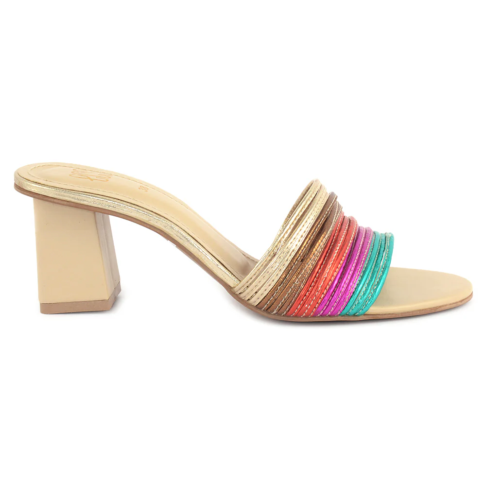 Glossy Round-Toe Slippers - Image 2