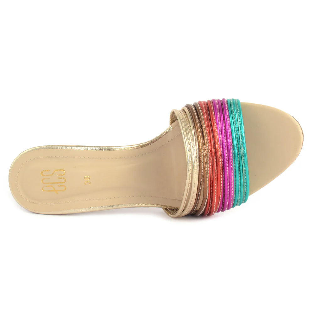 Glossy Round-Toe Slippers - Image 3