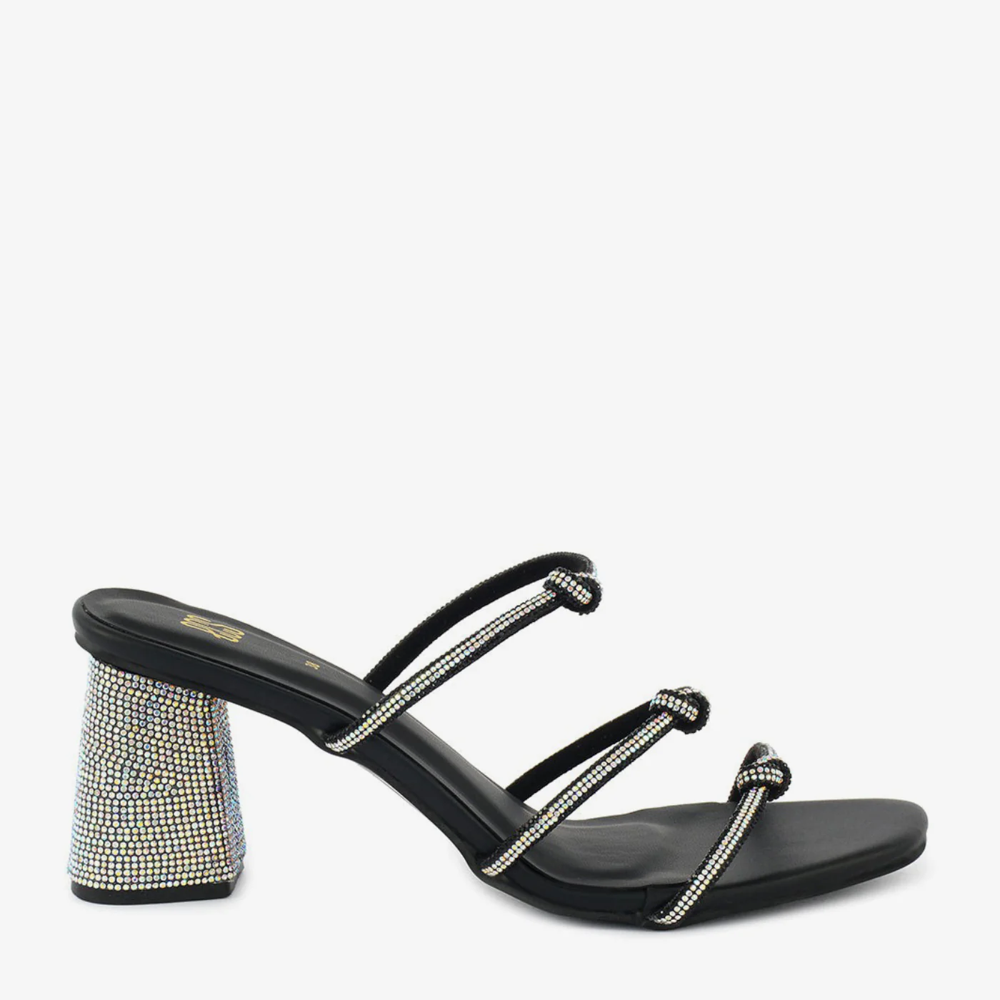 Glitter Knot Block Heels - Image 2