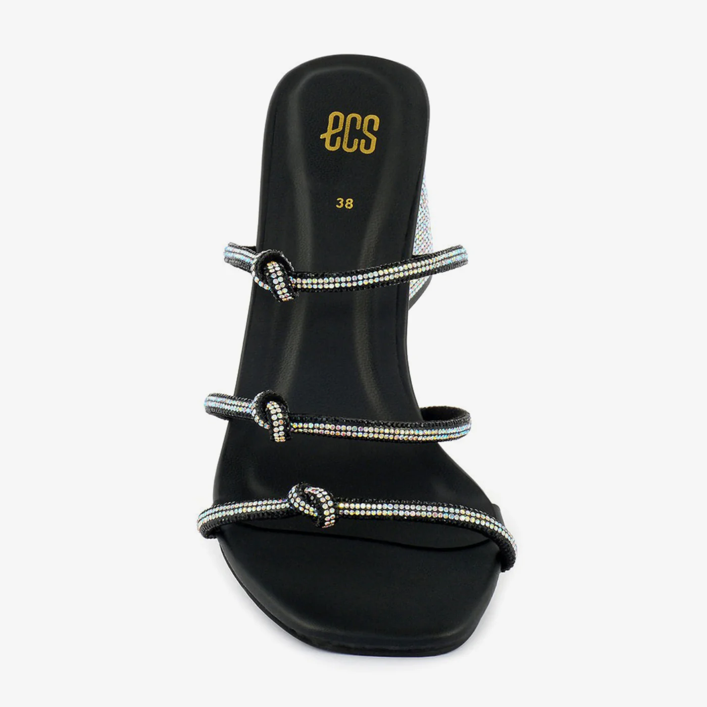 Glitter Knot Block Heels - Image 4