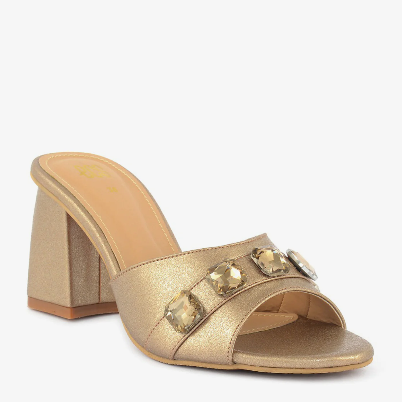 Gem Embellished Slipper