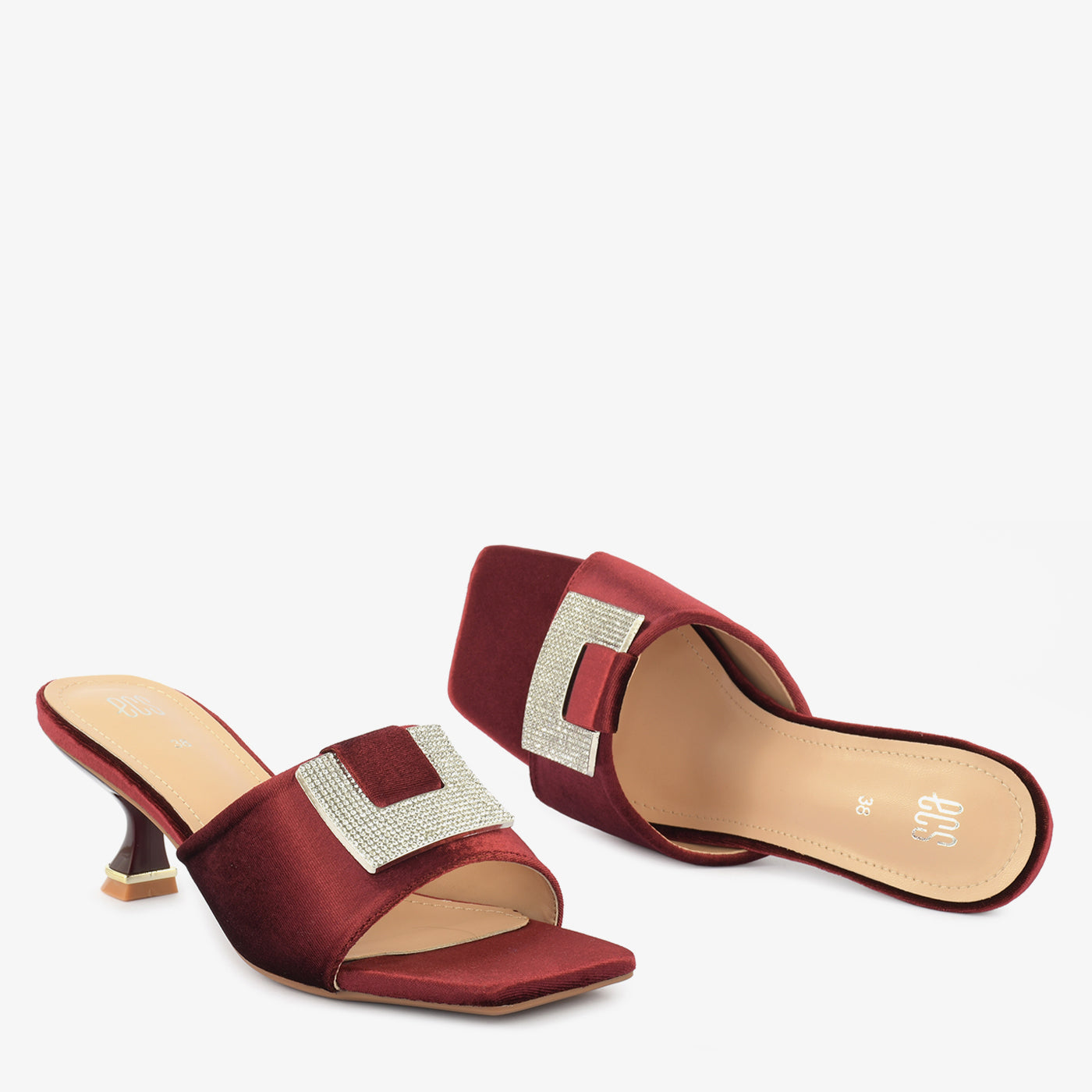 Embellished Buckle Slipper - Image 7