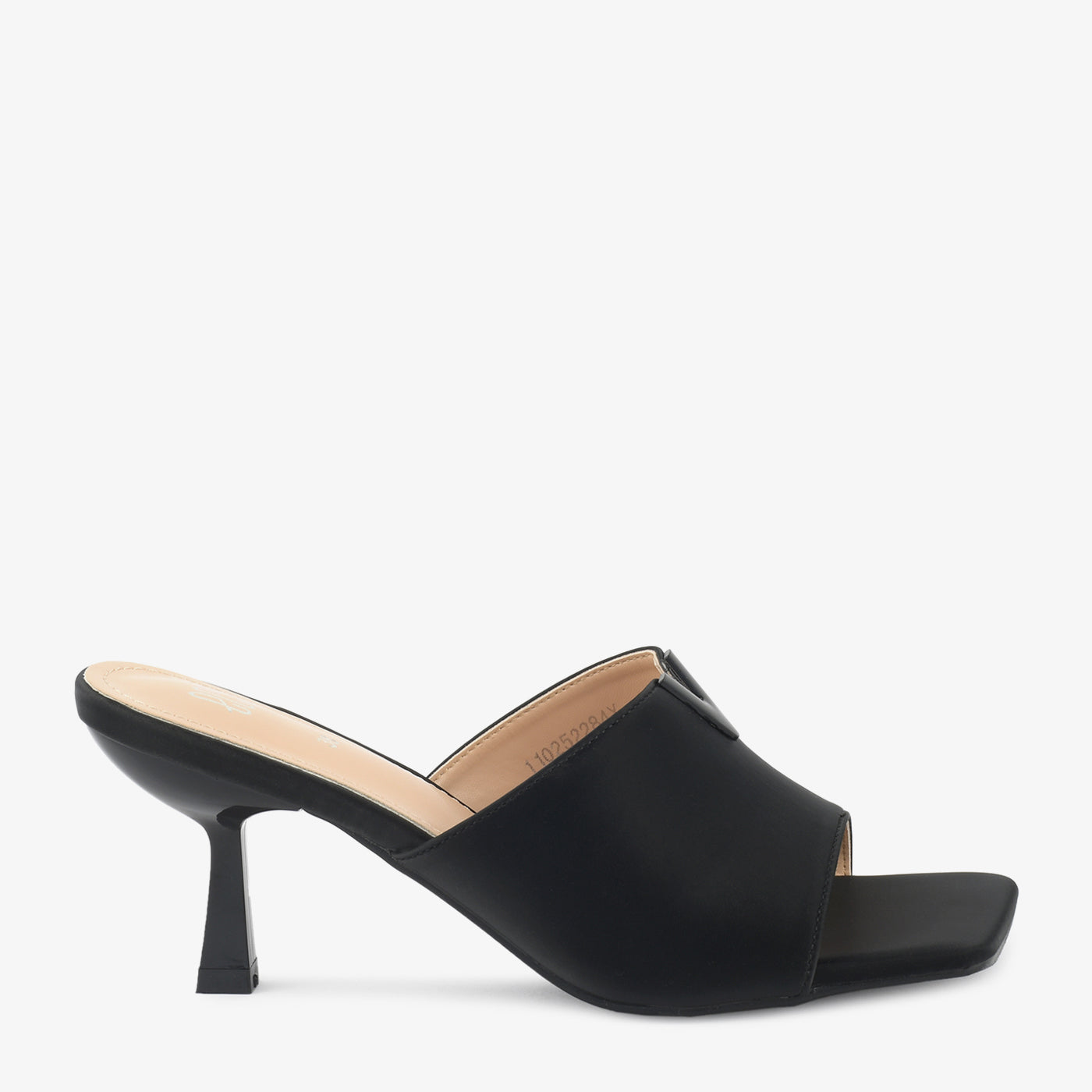 V-Cut Heeled Slippers - Image 3