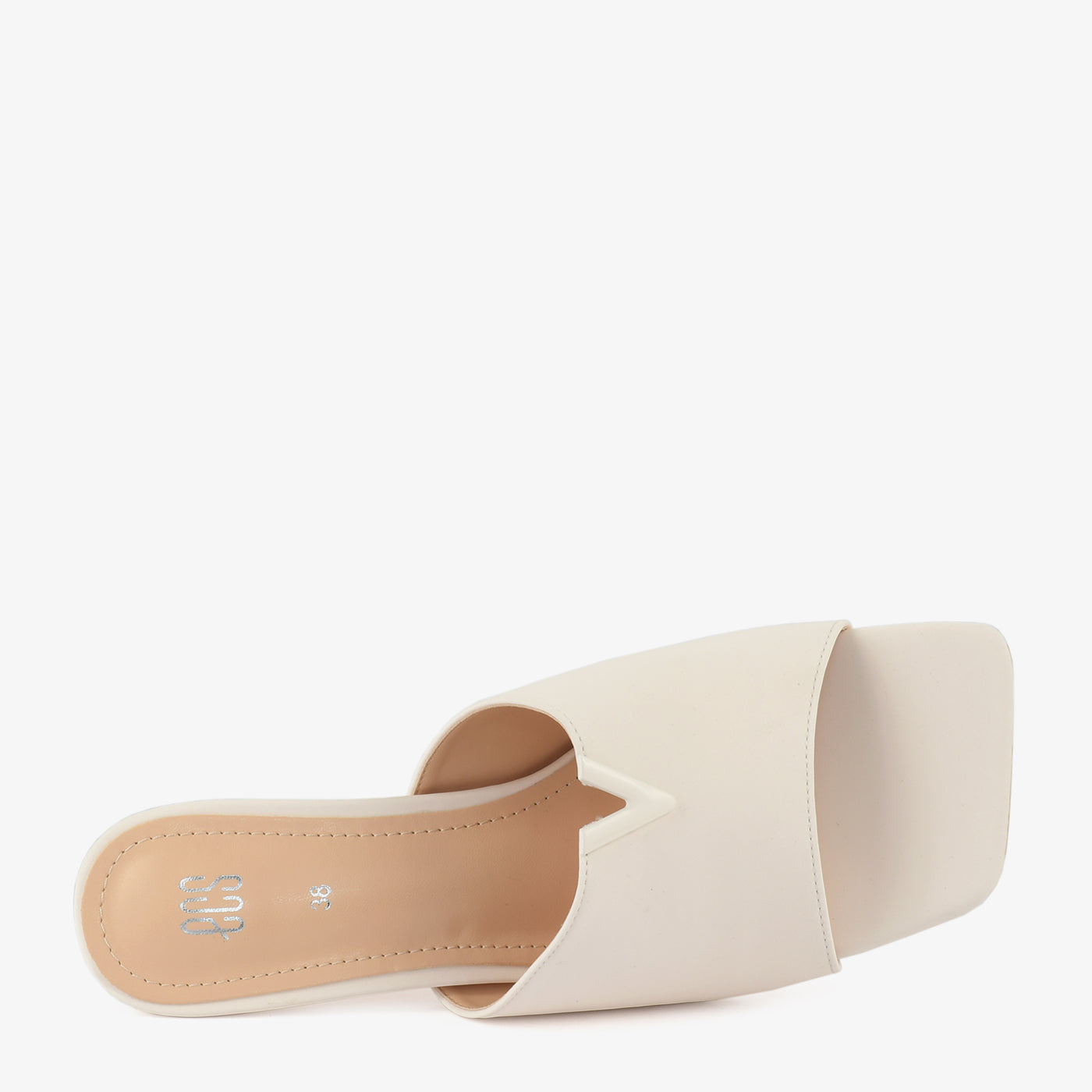V-Cut Heeled Slippers - Image 9