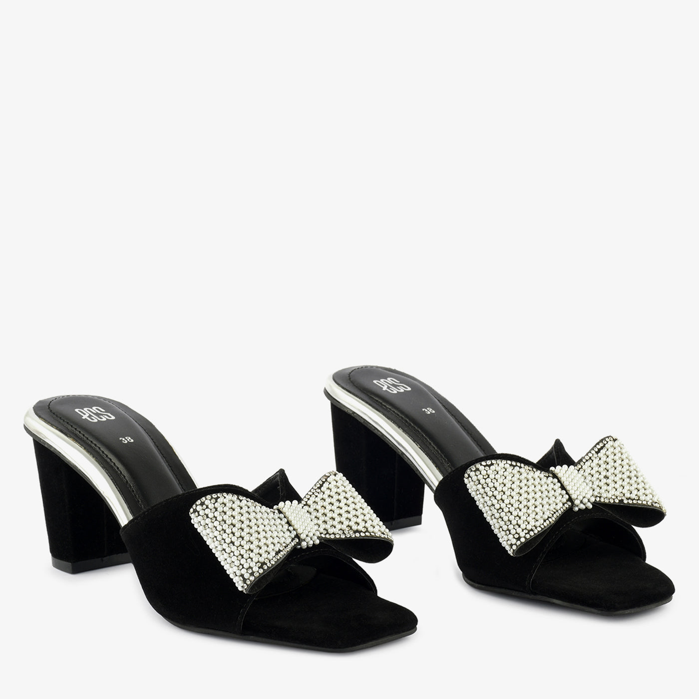 Embellished Bow Slipper - Image 2