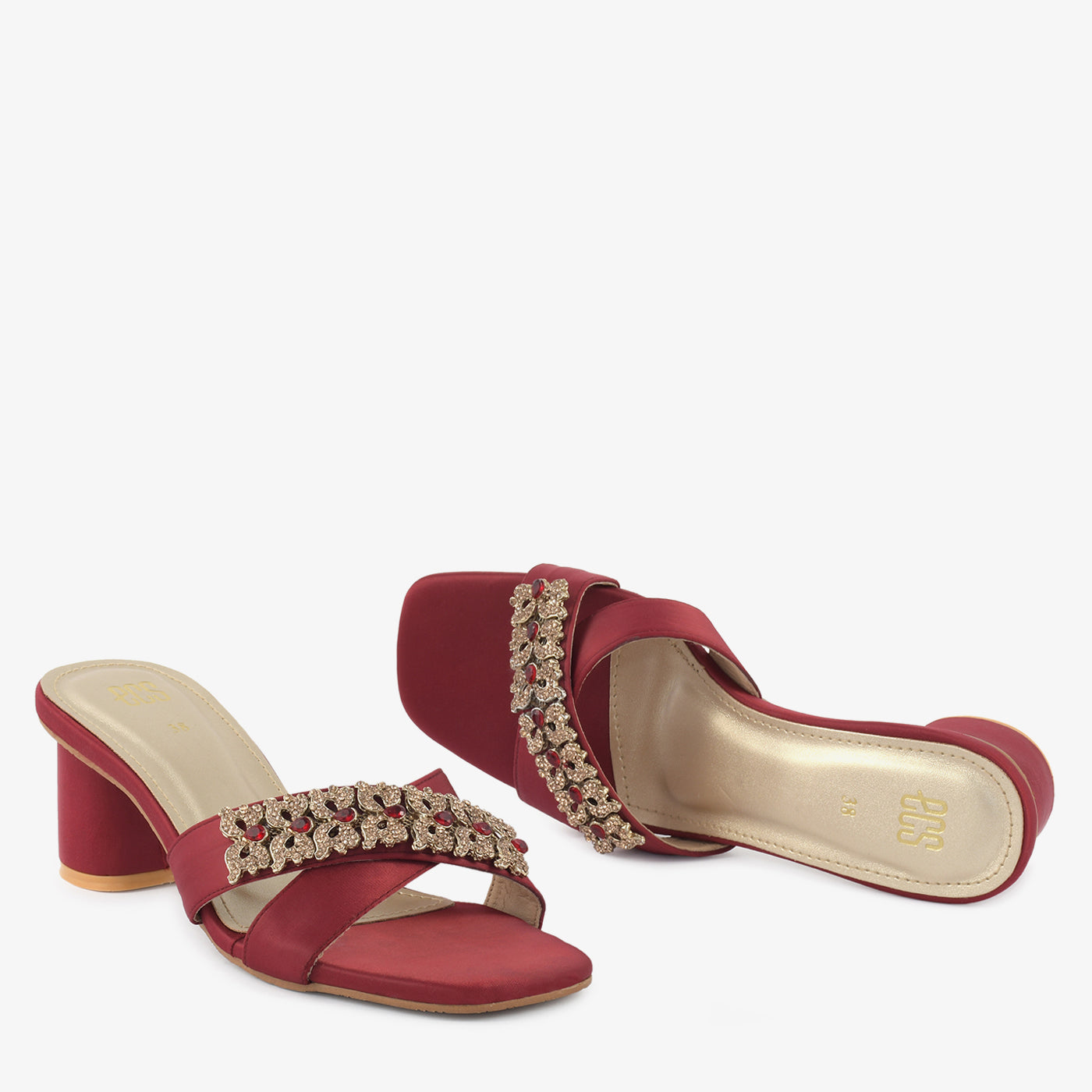 Ruby Blossom Heels - Image 2