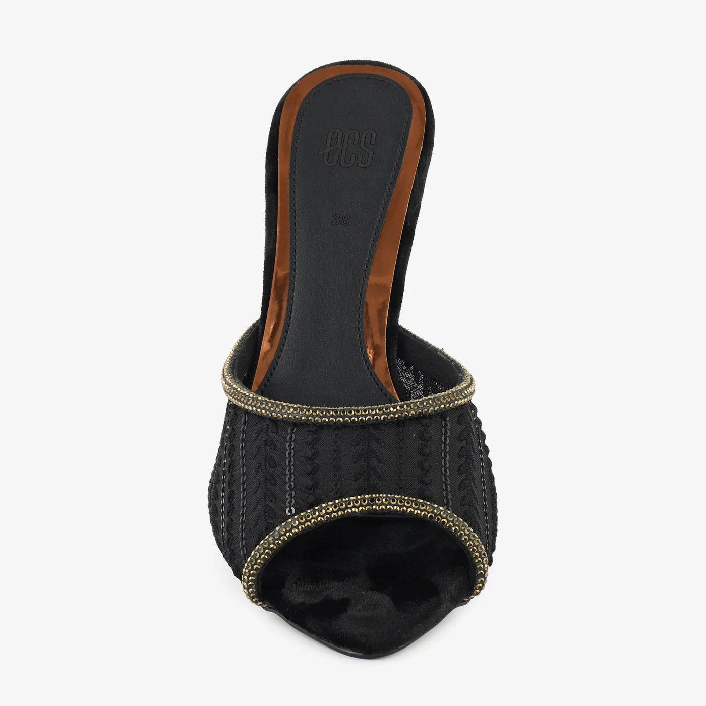Noir Weave Heels - Image 5