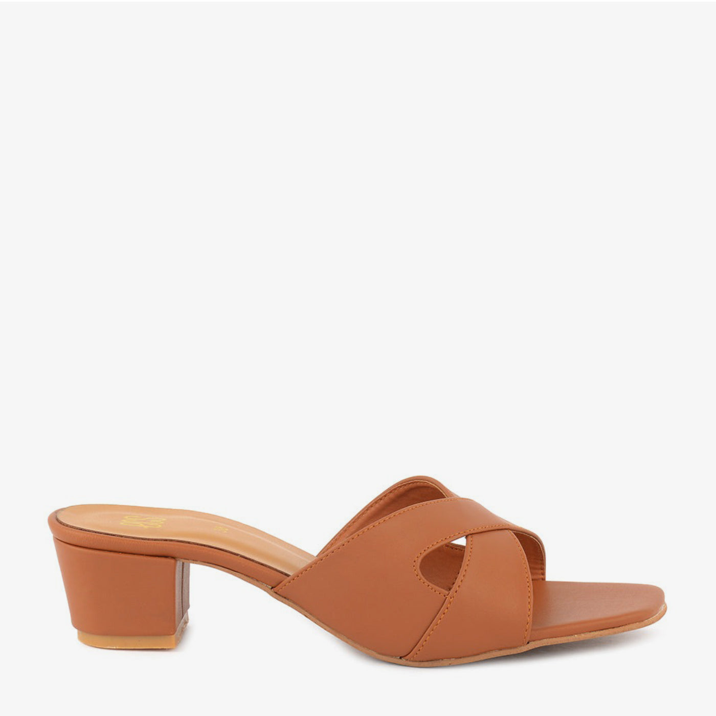Cutout Block Heel Slipper - Image 2