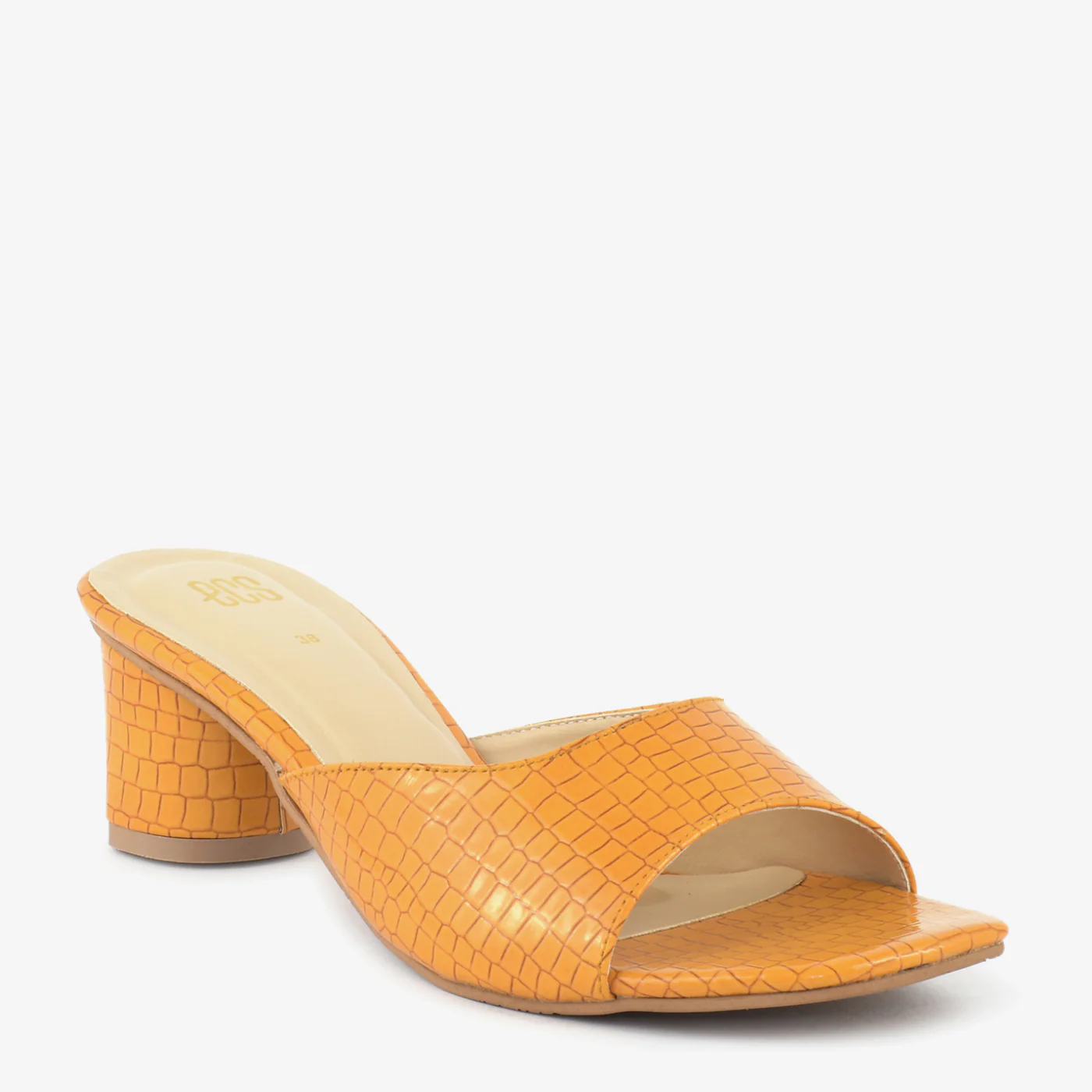 Textured Block Heels