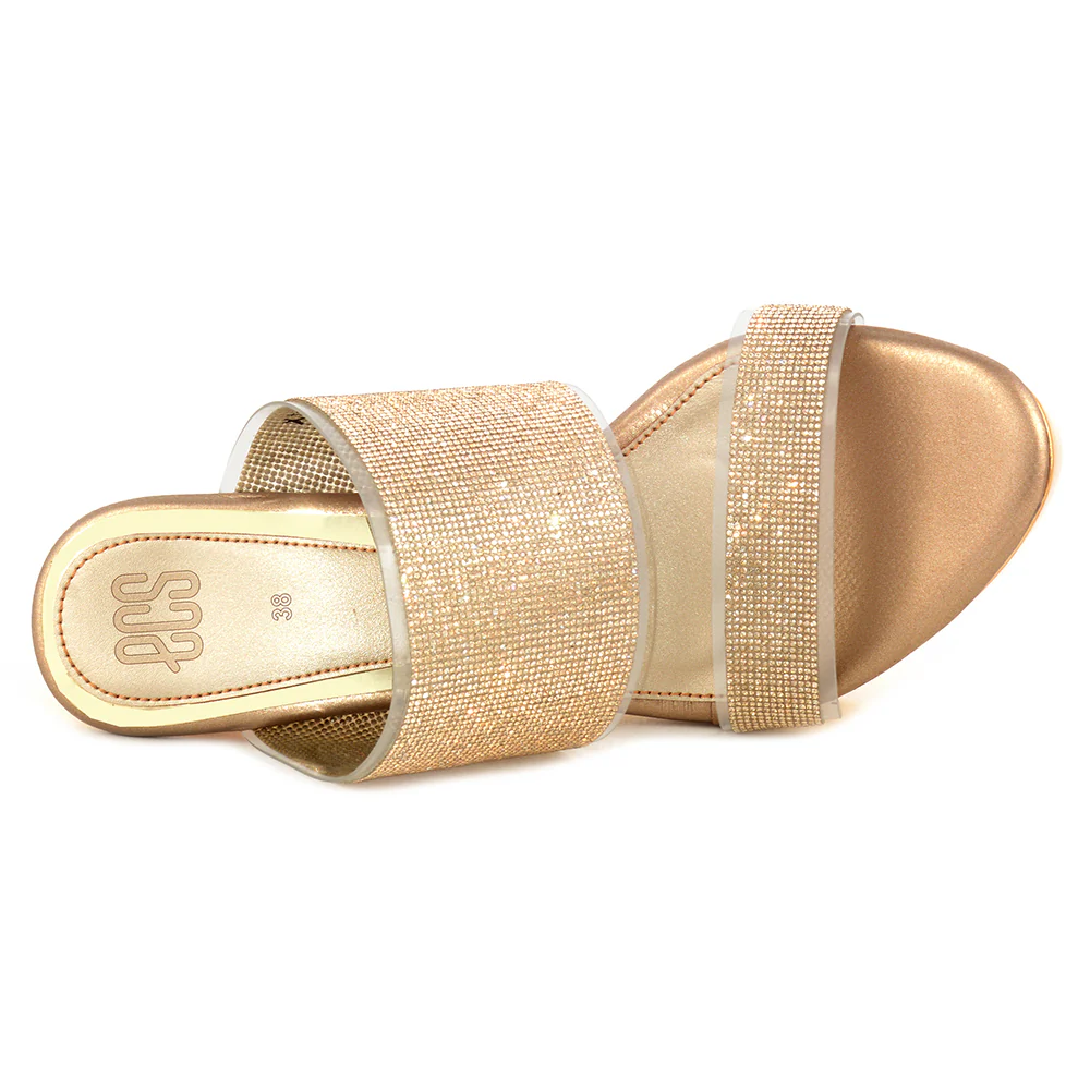 Diamante Bridal Slippers - Image 3