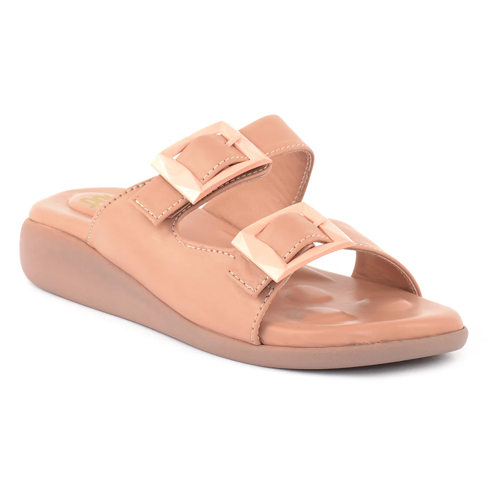 Comfy Buckled Slides