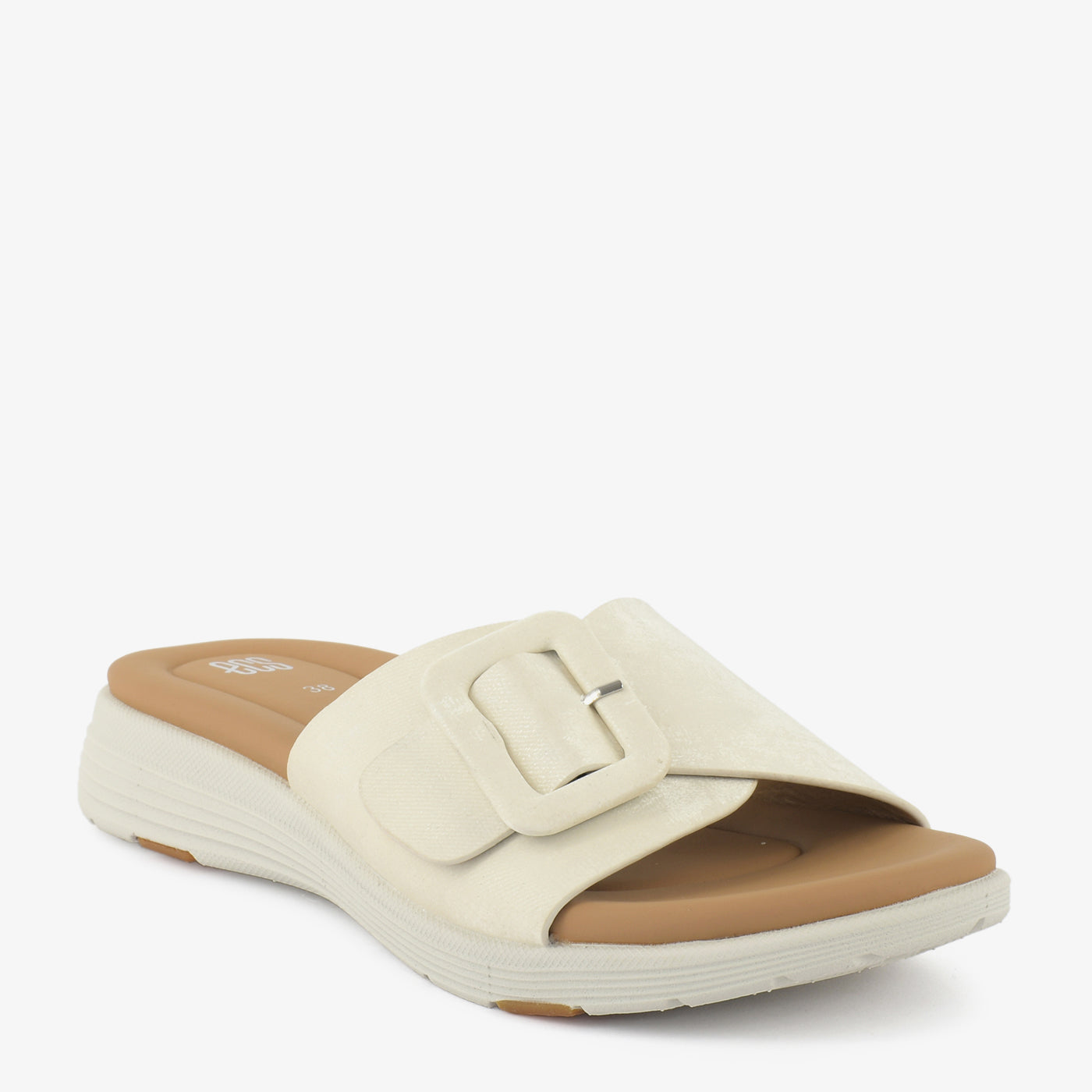 Modern Buckle Slipper