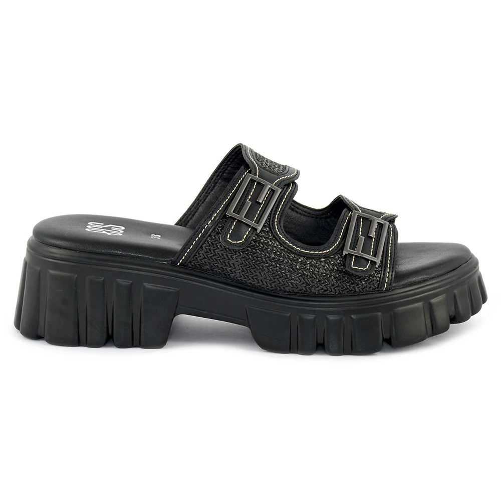 Buckled Platform Slipper - Image 2