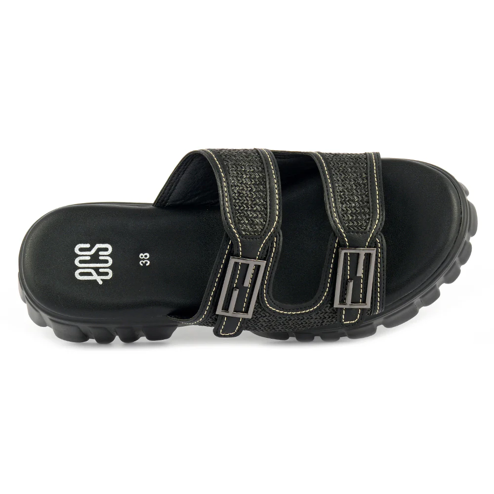 Buckled Platform Slipper - Image 3