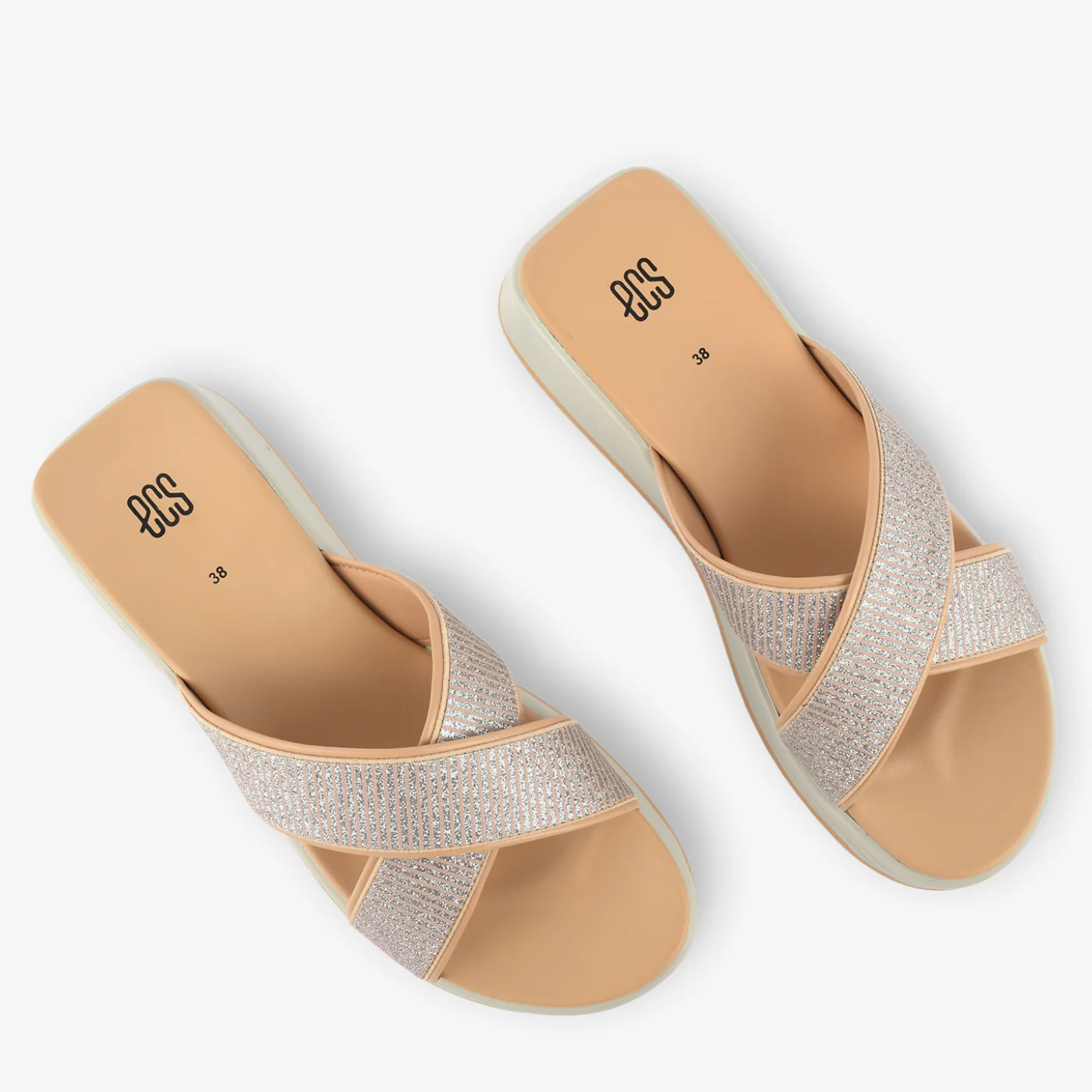 Sparkle Crisscross Wedges - Image 2