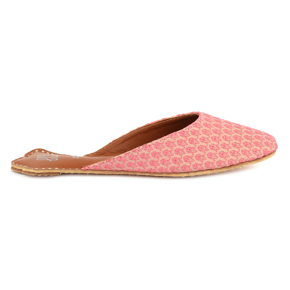 Embroidered Pointed Mule - Image 2