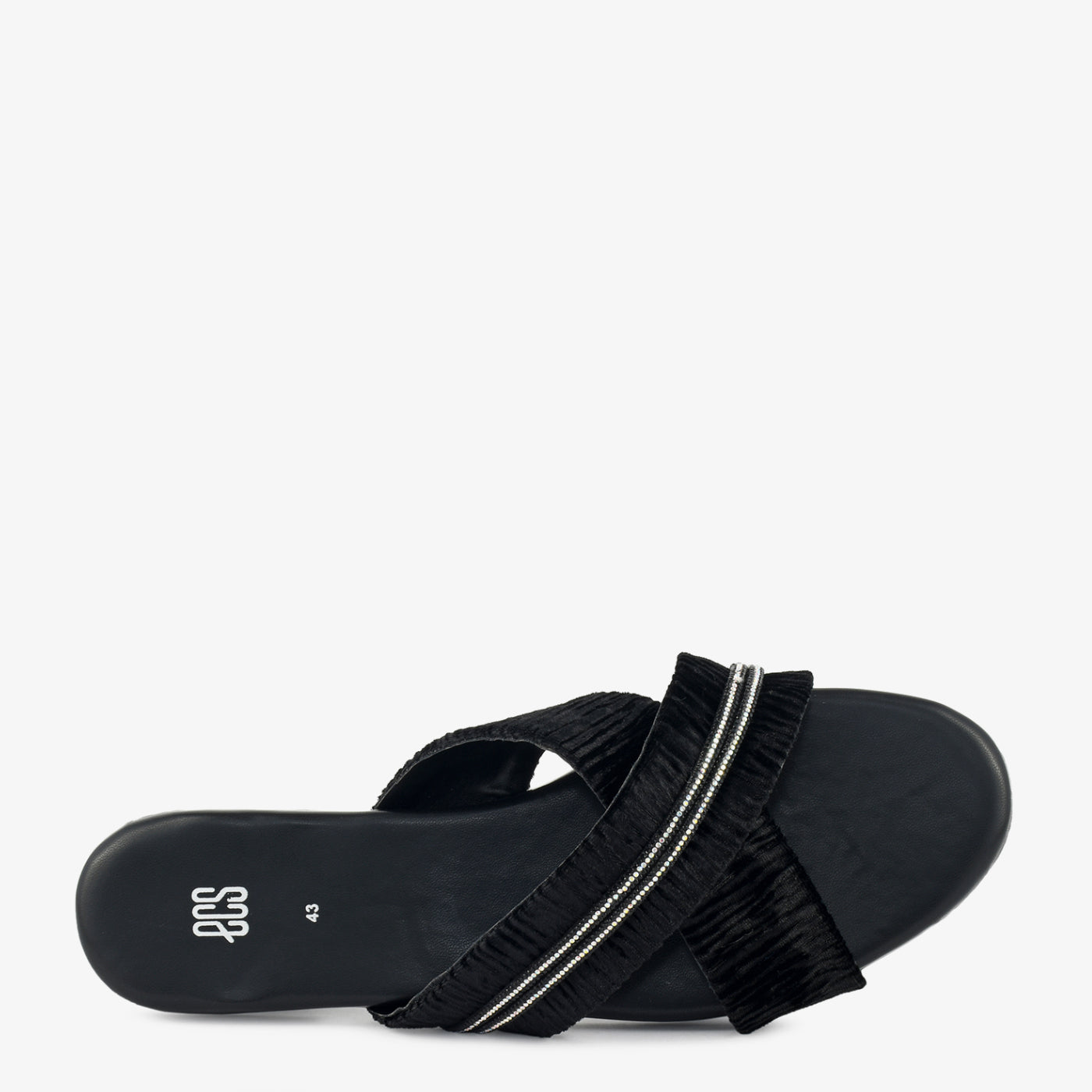 Velvet Twist Cross Slides - Image 4