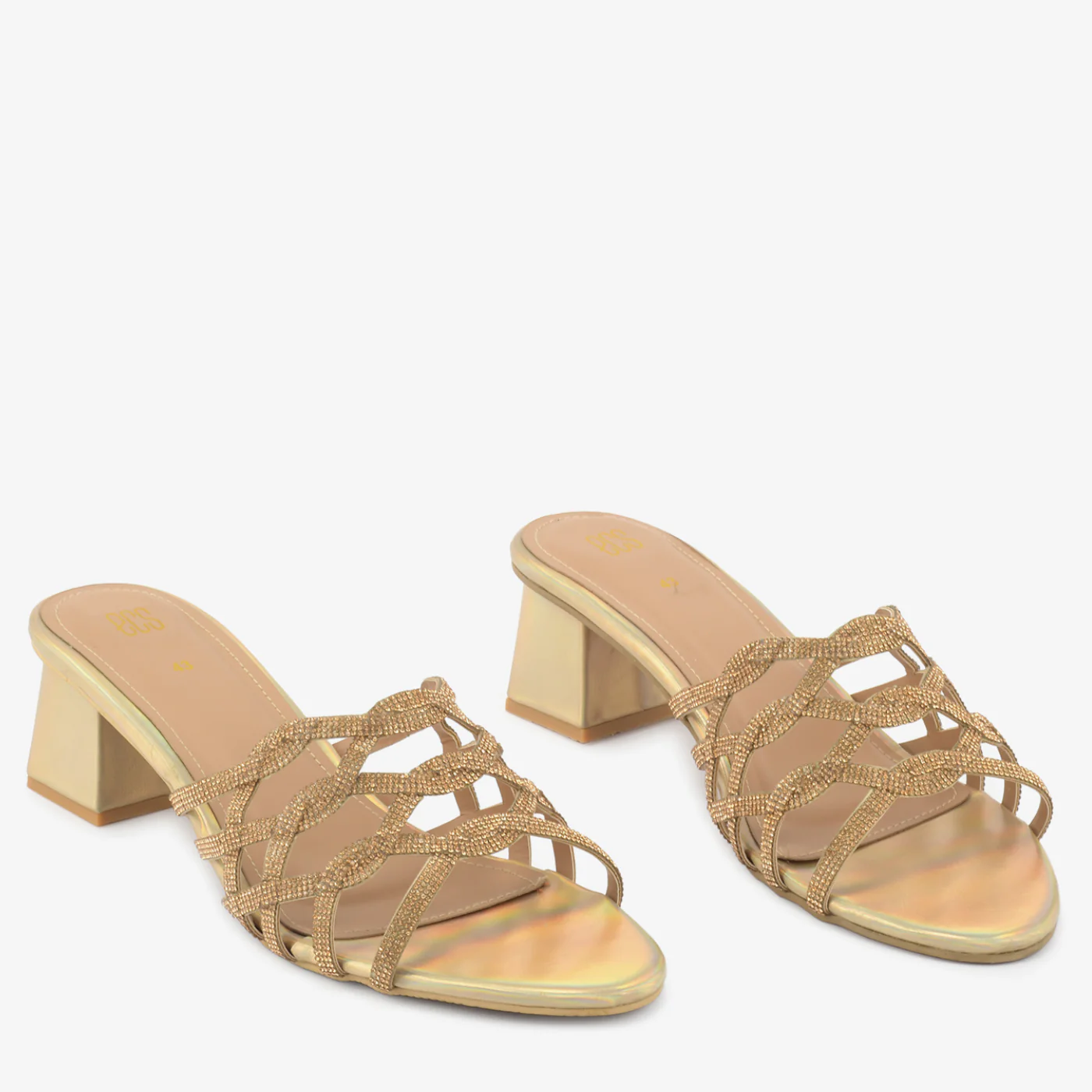 Crystal Embellished Heels - Image 2