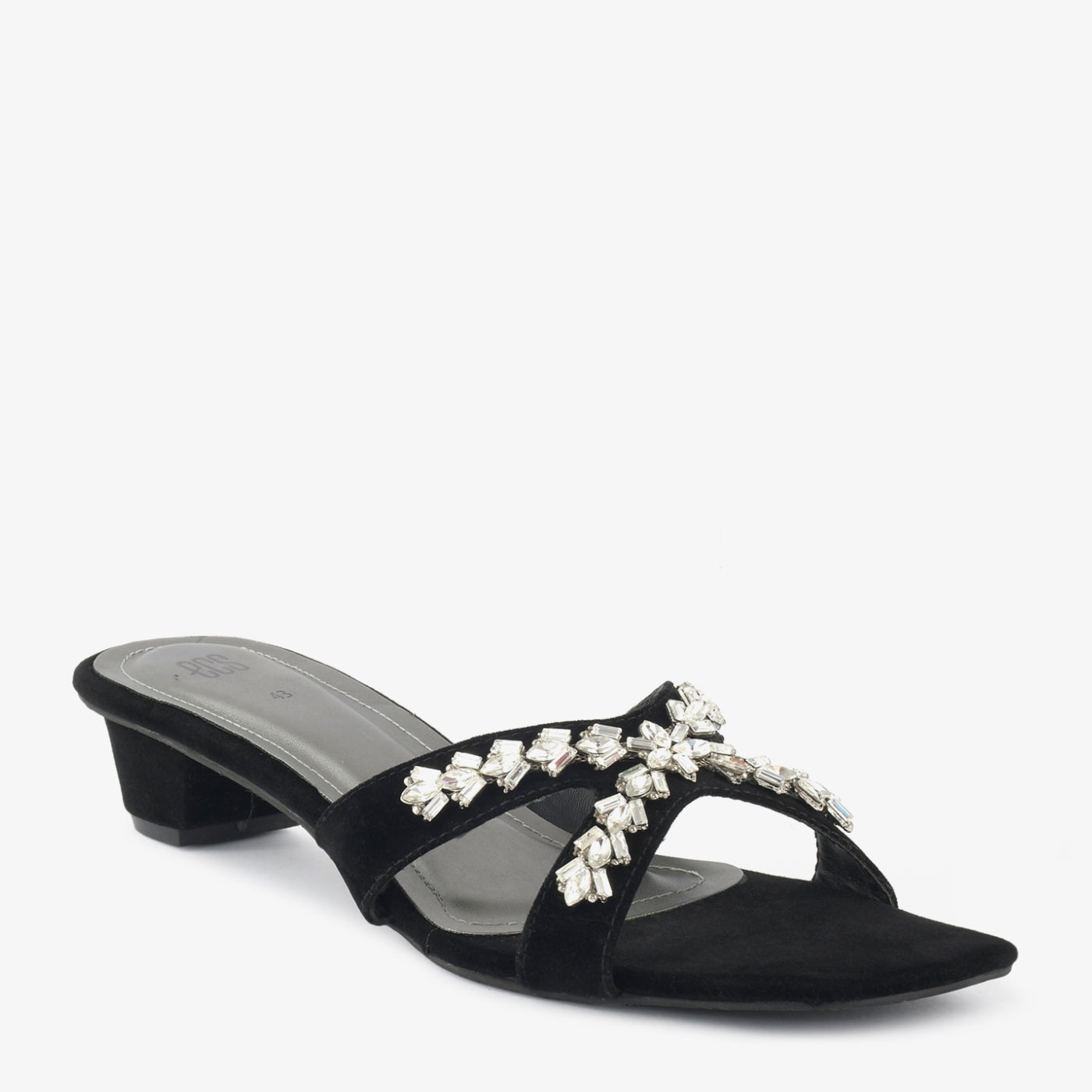 Crystal Embellished Heels