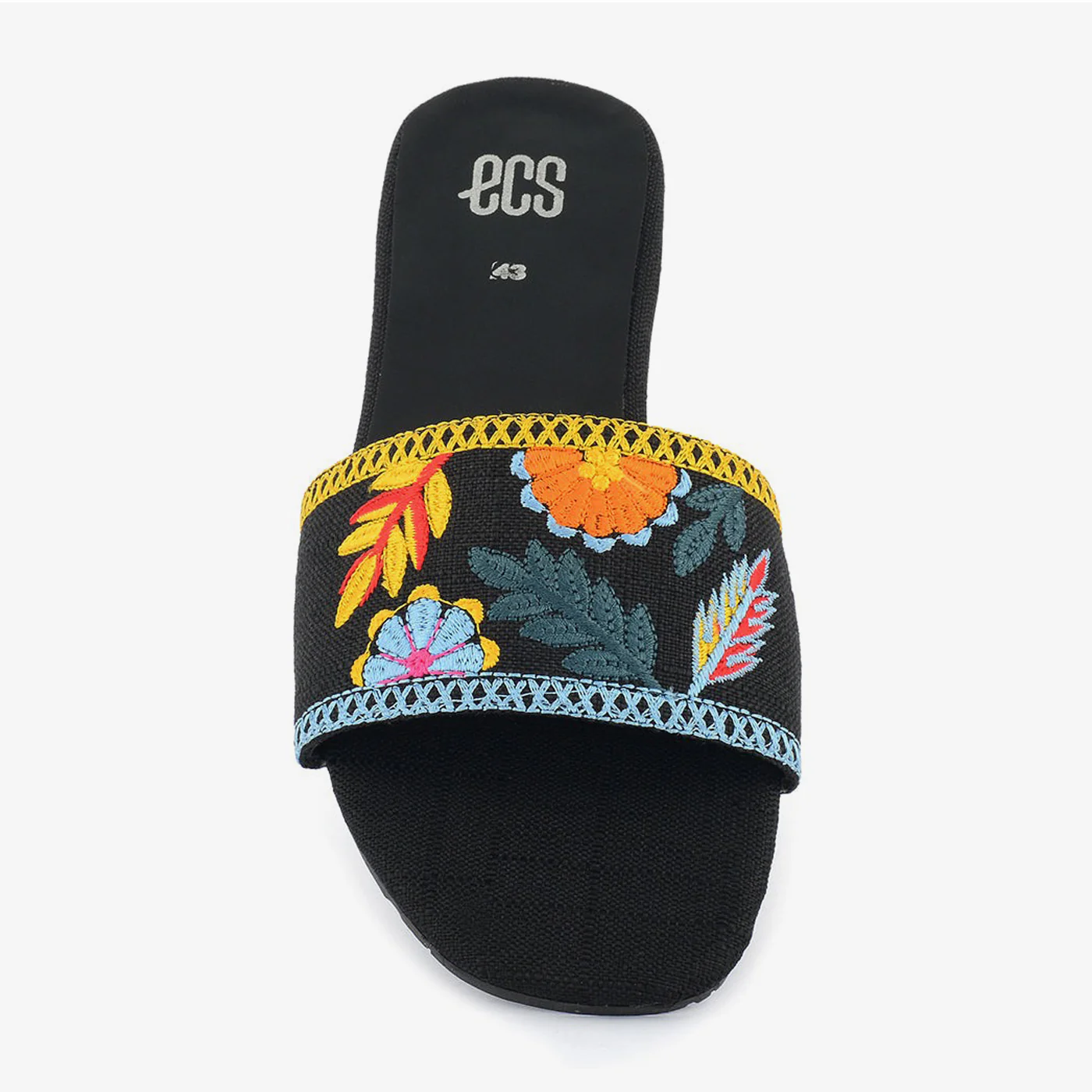 Embroidered Flat Slipper - Image 4