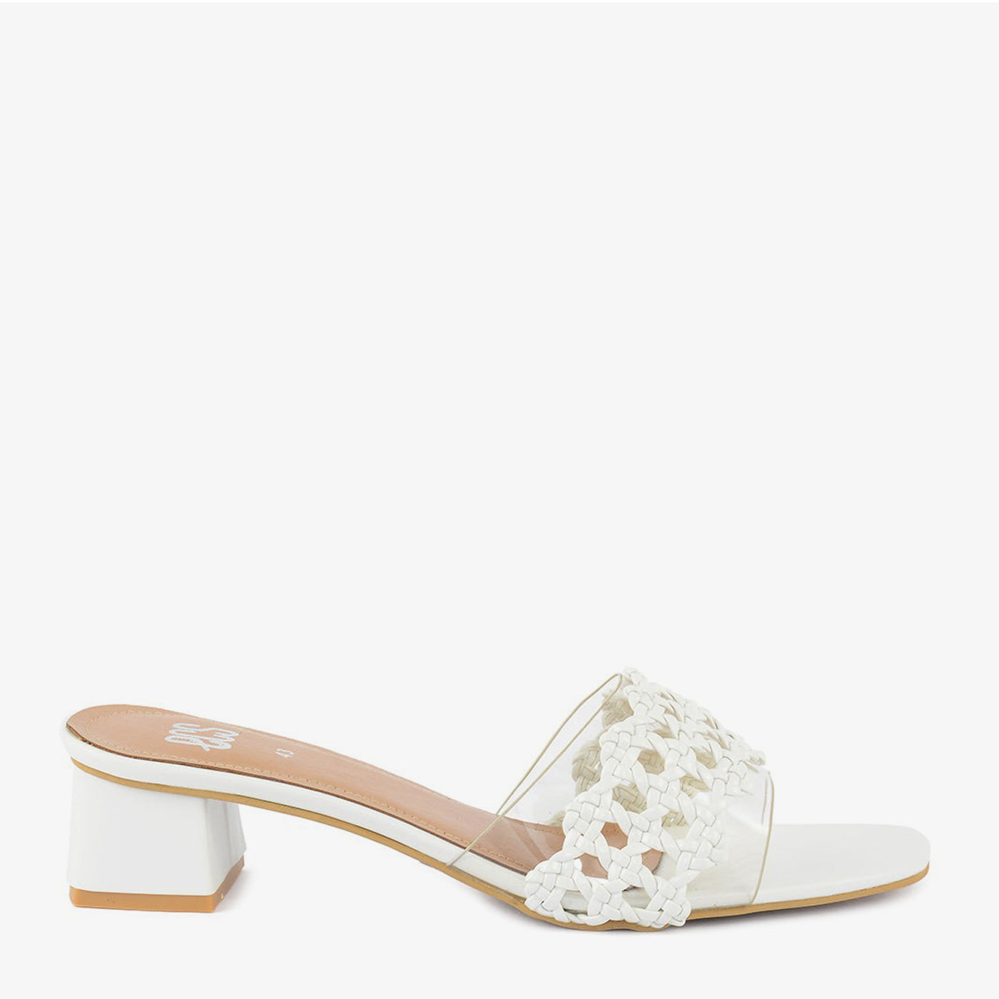 Woven Clear Strap Slipper - Image 12