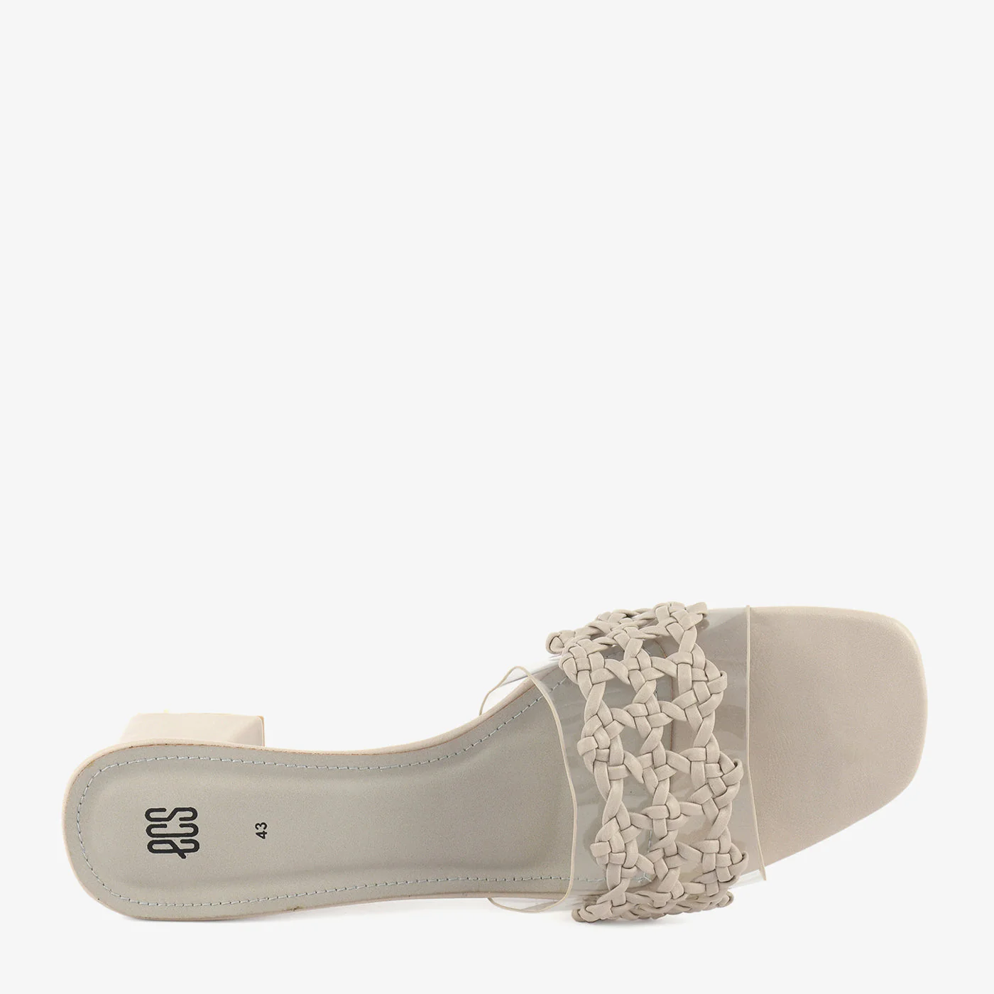 Woven Clear Strap Slipper - Image 8