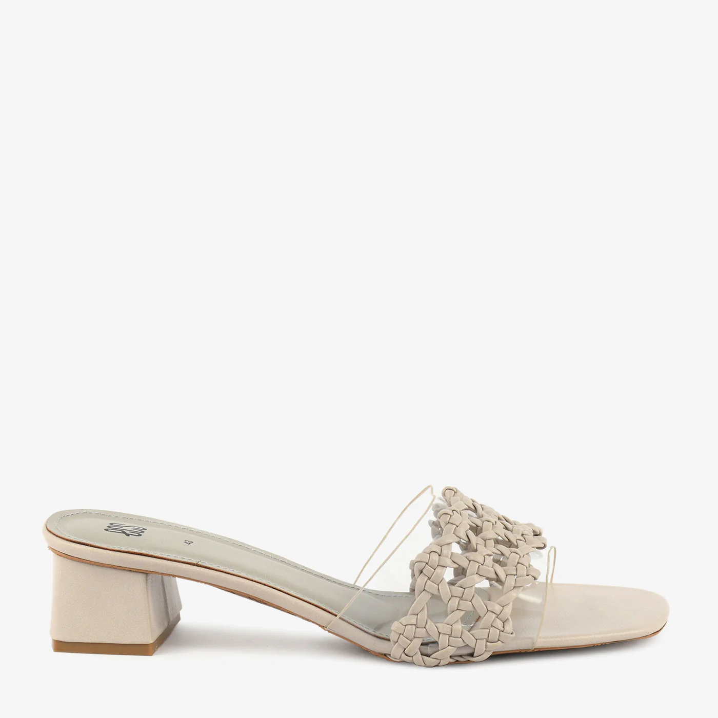 Woven Clear Strap Slipper - Image 9