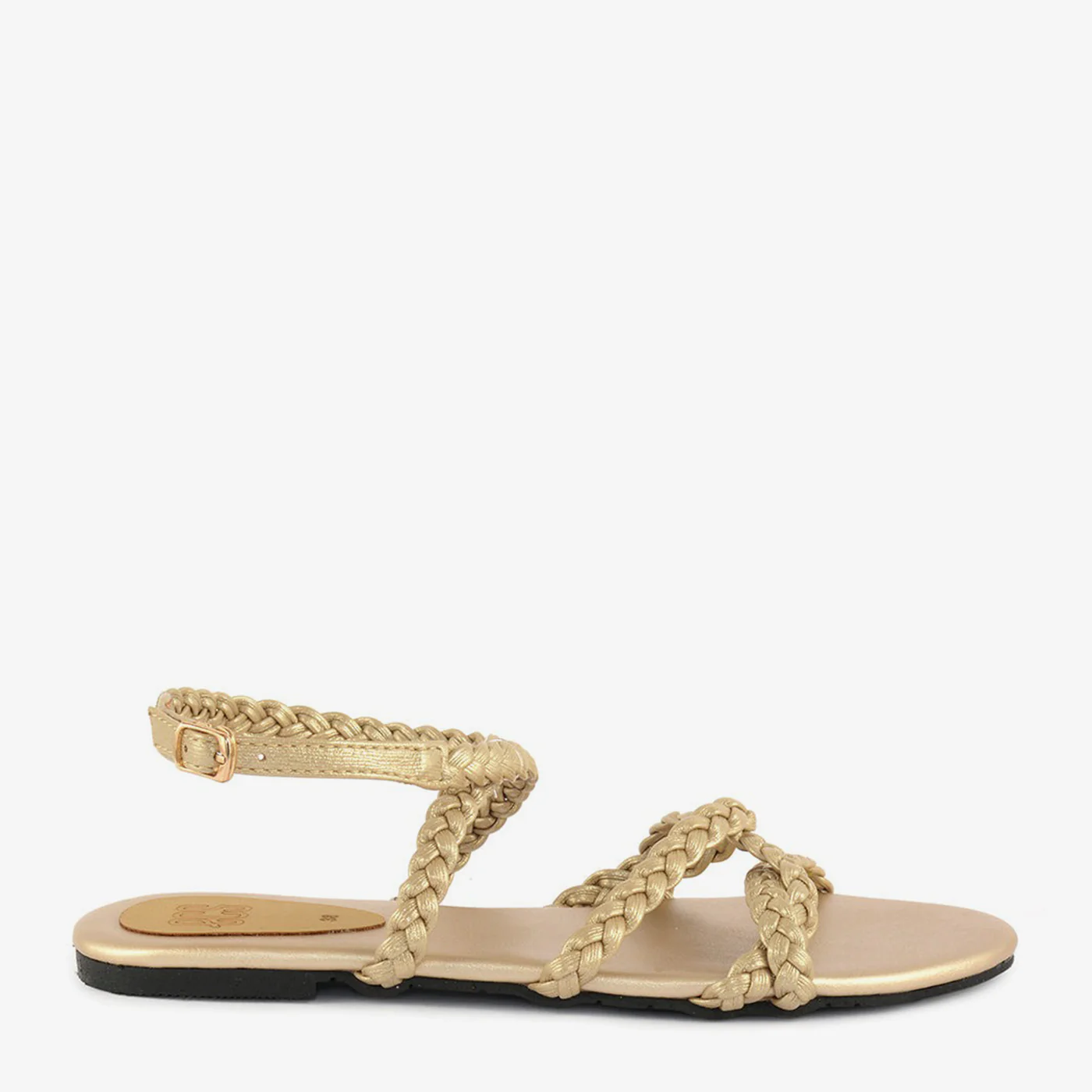 Gloss Braid Sandal - Image 2