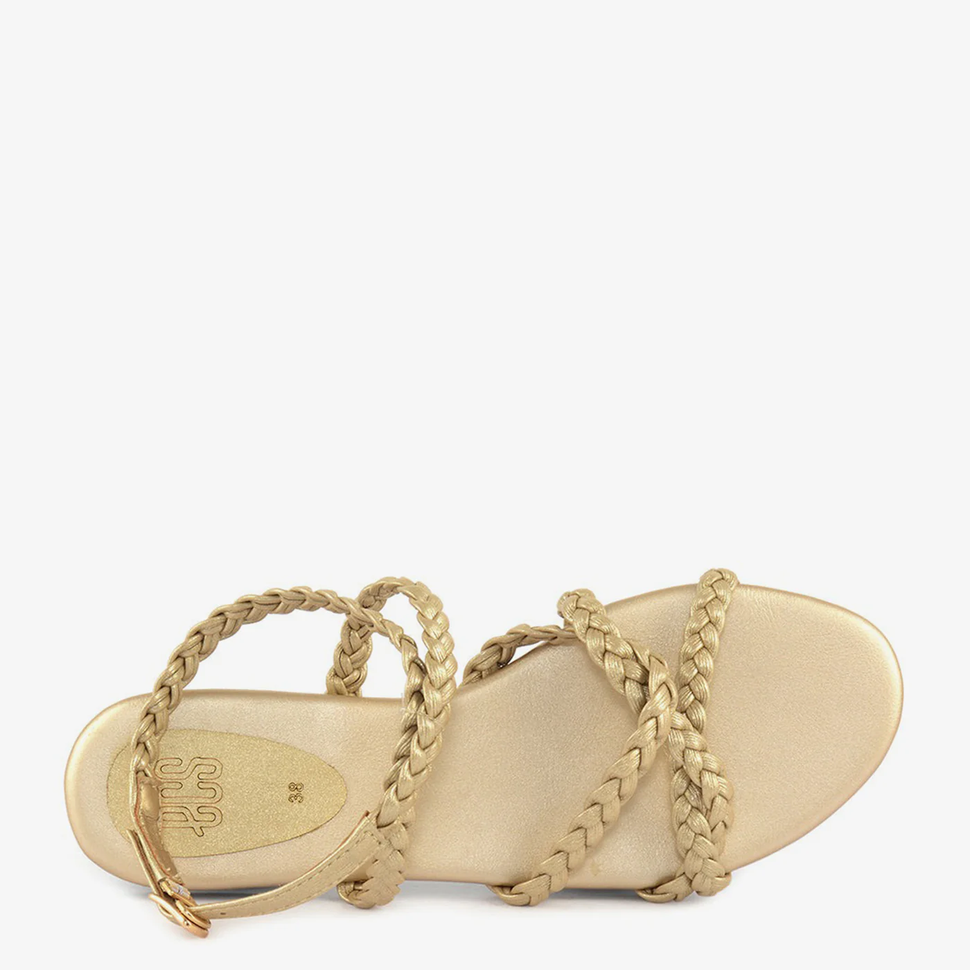 Gloss Braid Sandal - Image 3